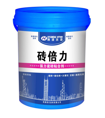 砖倍力  强力瓷砖粘合剂-5KG/桶